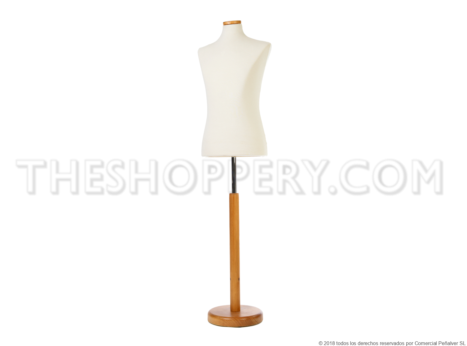 Busto costura/tienda hombre C | Base pino miel