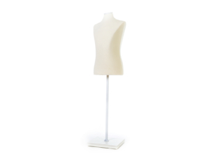 Busto costura/tienda hombre C | Base todo blanca