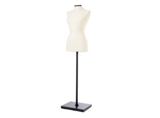 Busto costura/tienda mujer C | Base todo negra