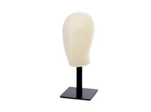Cabeza con base metalica